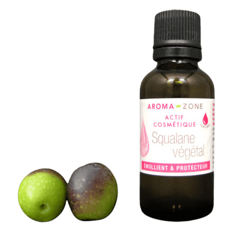 Ingrédient cosmétique actif : squalane d'olive d'origine végétale