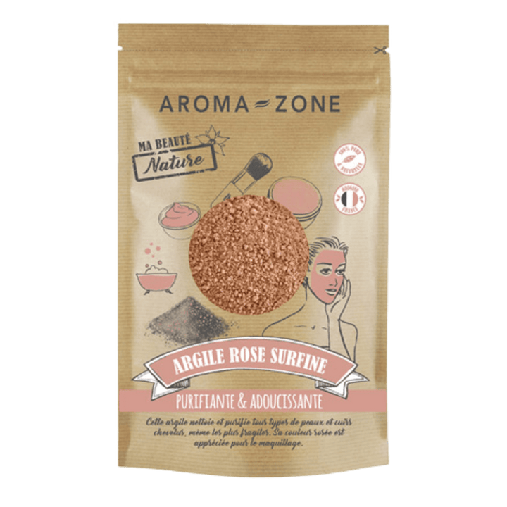 Superfine pink clay