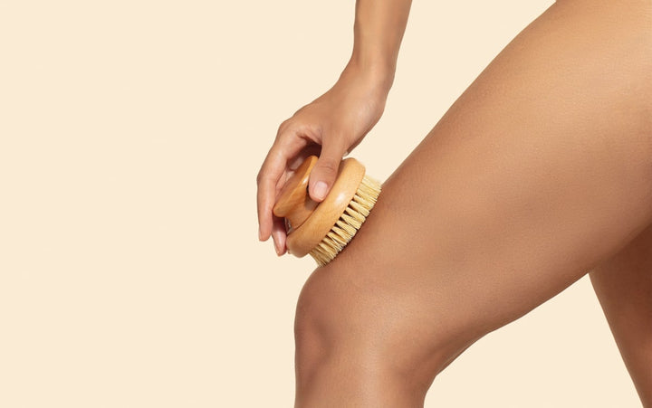 Lymphatic drainage brush