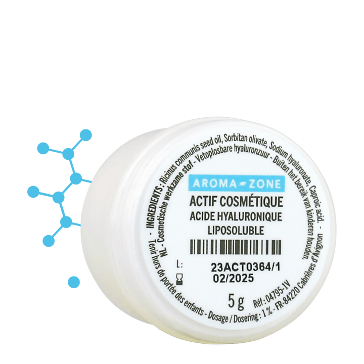 Liposoluble hyaluronic acid: the oily version
