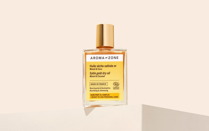Organic Glitter Body Oil - Satin Gold