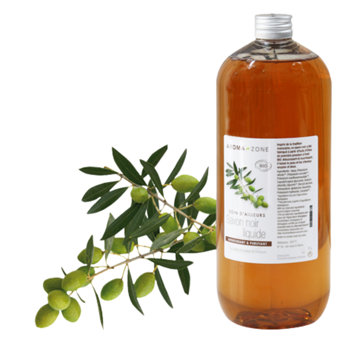 Organic Liquid Black Soap - Image 2