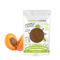 Exfoliant en poudre de noyau d'abricot bio Aroma-Zone