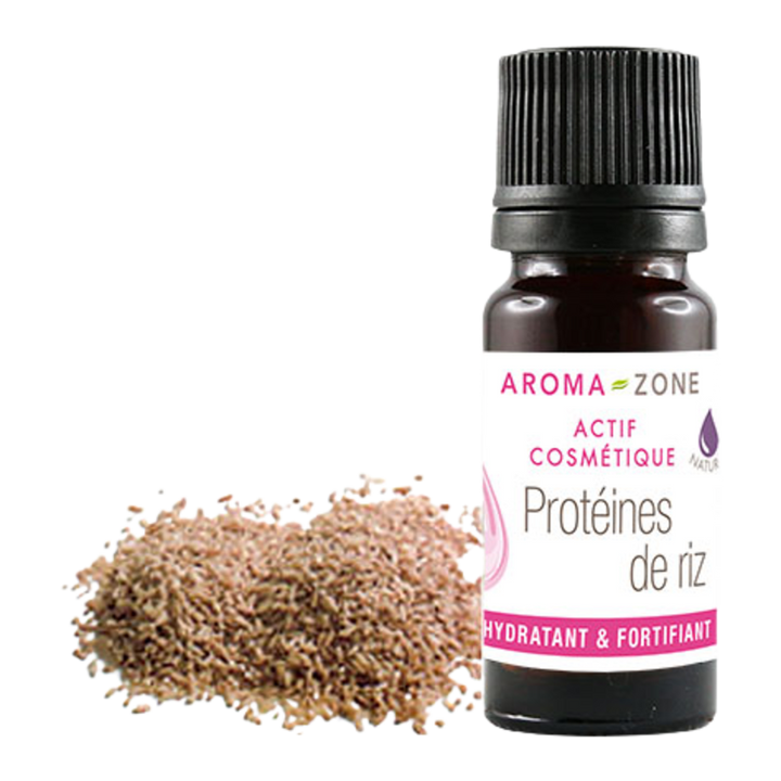 Rice proteins: hair and skin care