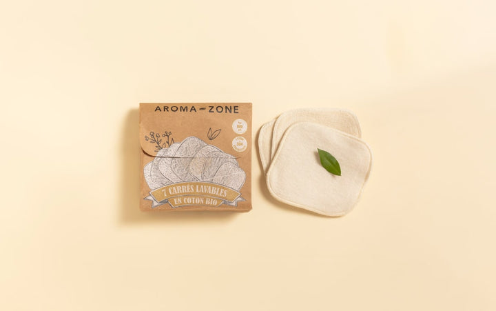 Organic washable and reusable cotton make-up remover pad