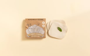 Organic washable and reusable cotton make-up remover pad - Image 3