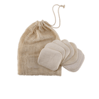 Organic cotton washable squares and pouch - Image 2