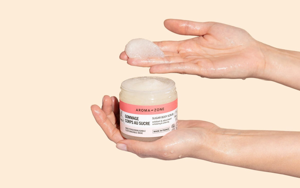 Exfoliating and softening organic sugar body scrub - Image 3