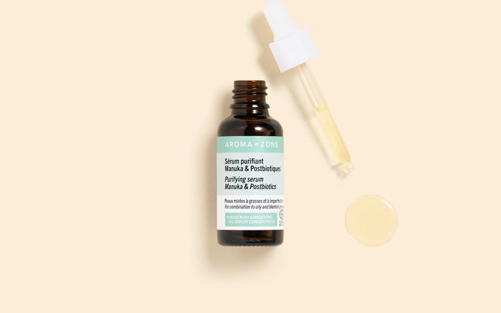 Manuka and Postbiotics Purifying and Balancing Serum Concentrate - Aroma Zone