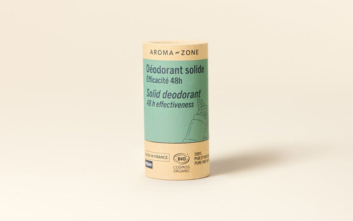 ORGANIC Solid Deodorant with Palmarosa - 100% natural origin